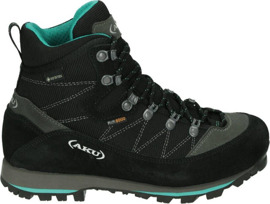 Aku 978W TREKKER L.3 WIDE Volwassenen Dames wandelschoenenHalf-hoge schoenenWandelschoenen Zwart