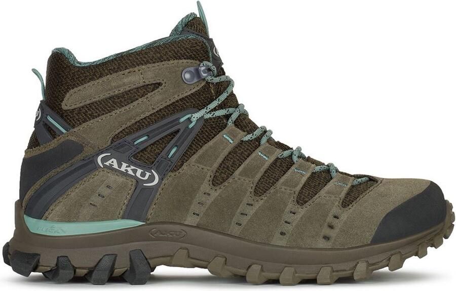 Aku Alterra Lite Mid GTX WS Wandelschoenen Dames Modder Groen