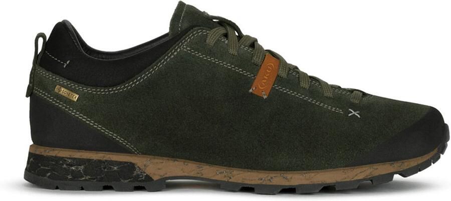 Aku Bellamont Iii Suede Goretex Wandelschoenen Groen Man