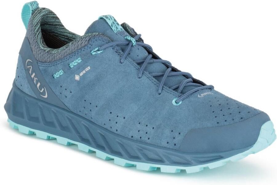 Aku Rapida Evo Gtx Lage Wandelschoen Dames Blue Light Blue