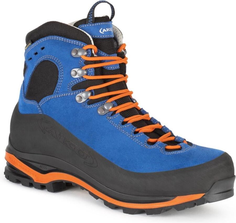 Aku Superalp V-Light Gtx Heren Hoge Wandelschoen Blue Orange