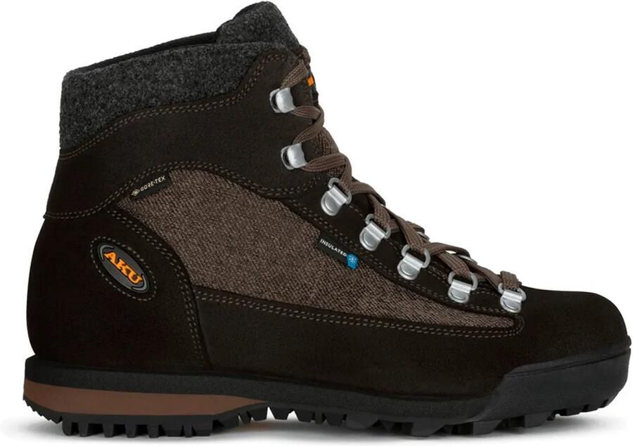 Aku Ultra Light Warm Gore-tex Wandelschoenen Bruin 1 2 Vrouw