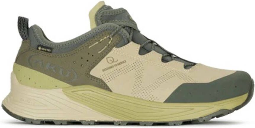 Aku Omnia V-Light GTX Multisportschoenen beige olijfgroen