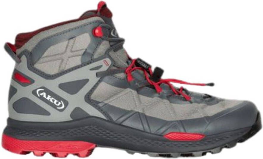 Aku Rocket Mid GTX Wandelschoen Heren Grijs Rood