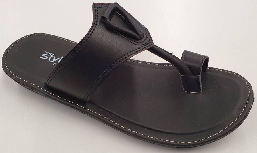 Alba Heren Slipper Zwart