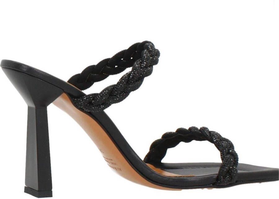 Albano Heeled Mules Black Dames