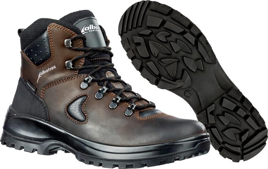 Albatros Heren wandelschoenen Merk: Model: Mont Blanc Bruin - Foto 2