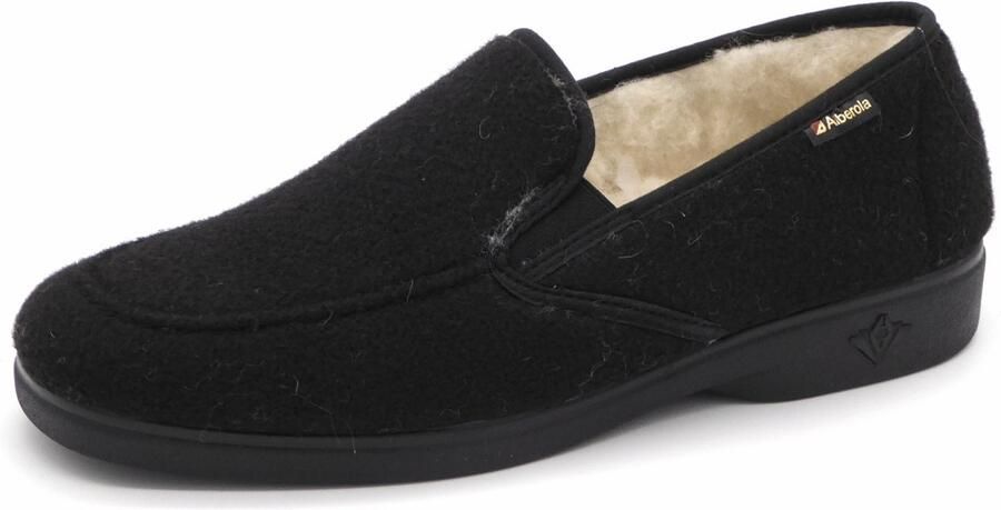 Alberola Heren Pantoffel Gevoerd T31330 Zwart