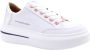 ALEXANDER SMITH Lage Sneakers Dames 1896 Maat: 42 Materiaal: Leatherlook Kleur: Wit - Thumbnail 1