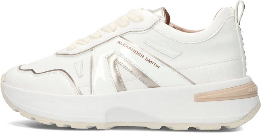 ALEXANDER SMITH Lage Sneakers Dames 2047 Maat: 41 Materiaal: Leer Kleur: Wit