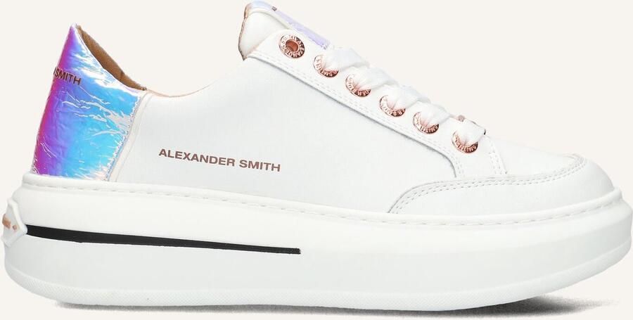 ALEXANDER SMITH Lage Sneakers Dames 1896 Maat: 38 Materiaal: Leatherlook Kleur: Wit - Foto 2