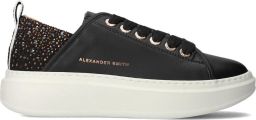 ALEXANDER SMITH Lage Sneakers Dames Wembley Leer Zwart