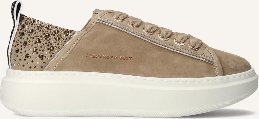 ALEXANDER SMITH Lage Sneakers Dames Wembley Maat: 39 Materiaal: Suède Kleur: Beige