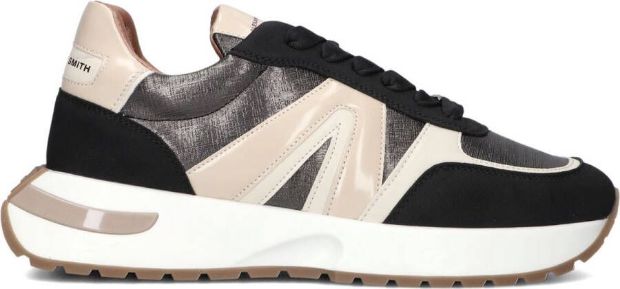 Alexander Smith Hyde Sneakers Leren Sneaker Dames Zwart