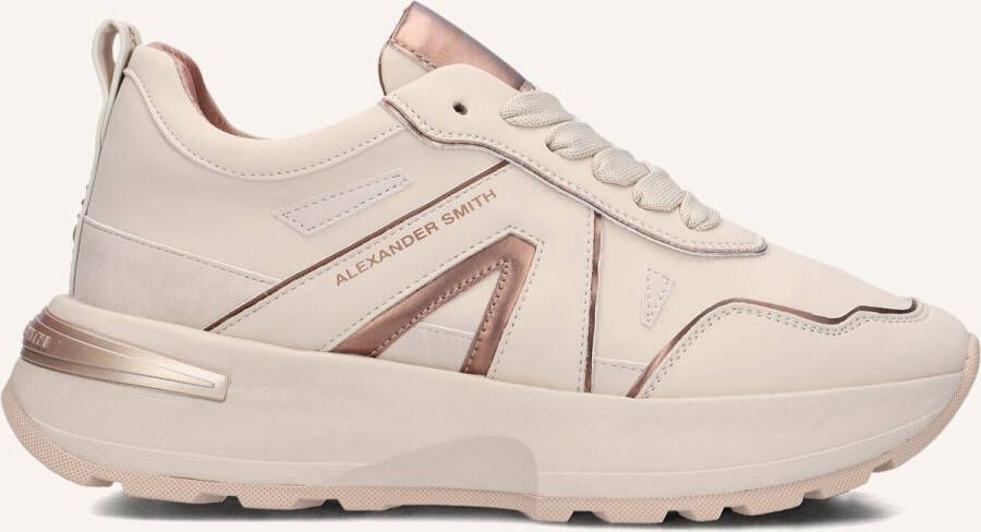 ALEXANDER SMITH Lage Sneakers Dames Liverpool Maat: 36 Materiaal: Leer Kleur: Beige