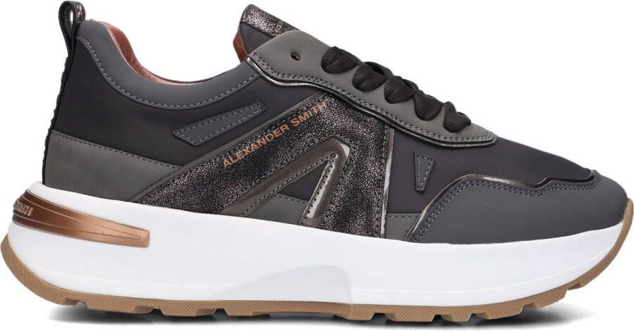 ALEXANDER SMITH Lage Sneakers Dames Liverpool Maat: 39 Materiaal: Leer Kleur: Grijs
