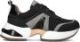 ALEXANDER SMITH Lage Sneakers Marble Maat: 40 Materiaal: Leer Kleur: Zwart - Thumbnail 1