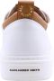 Alexander Smith Witte leren sneakers met blauwe details White - Thumbnail 4