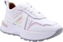 Alexander Smith Wembley Sneakers met Iridescent Azure Applicaties White - Thumbnail 10
