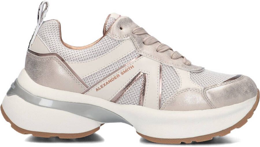 ALEXANDER SMITH Lage Sneakers Dames Victoria Maat: 39 Materiaal: Textiel Kleur: Beige