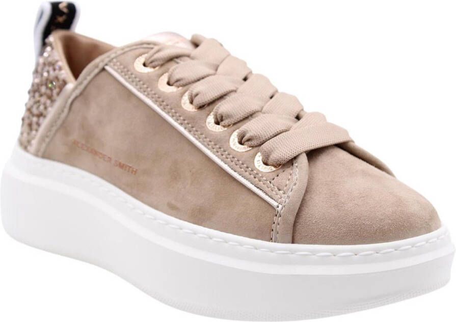 ALEXANDER SMITH Lage Sneakers Dames Wembley Maat: 39 Materiaal: Suède Kleur: Beige