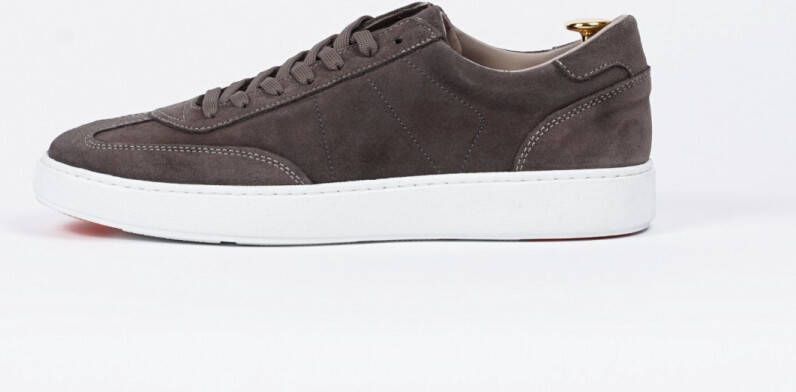 Alfie Walker Taupe Suède Low Tops