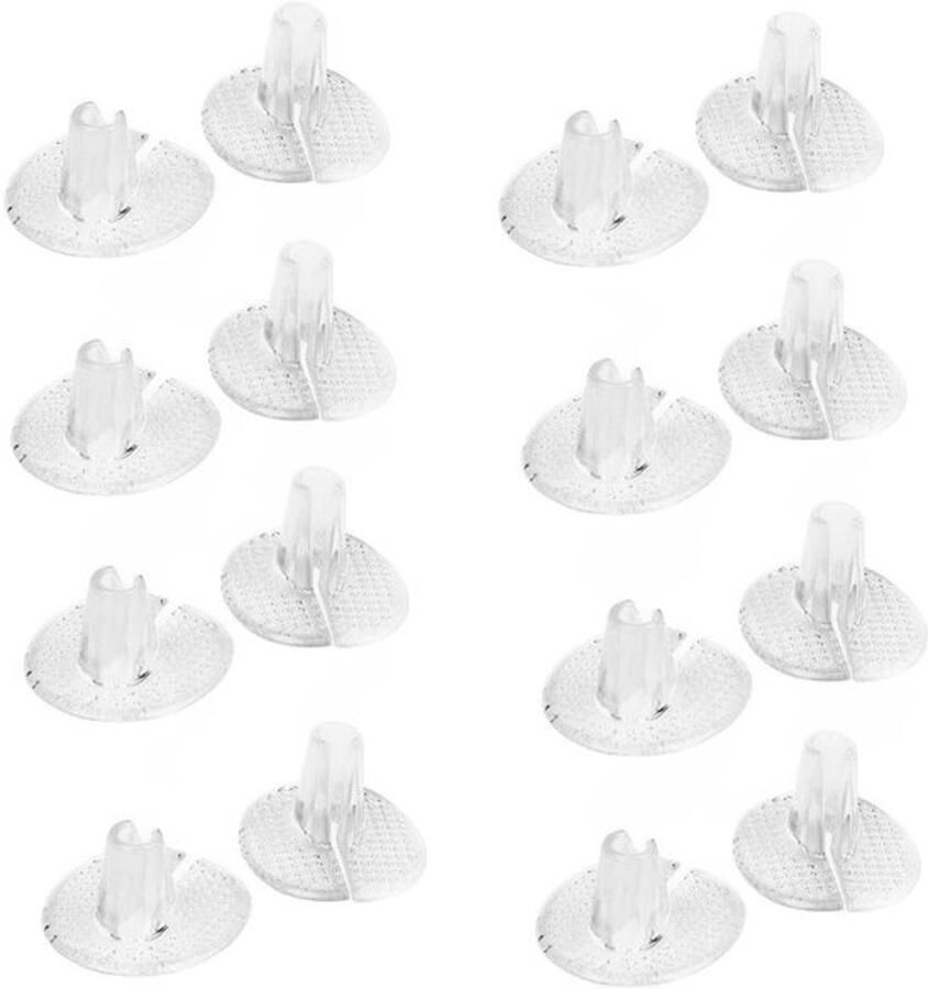 Allecto Siliconen teenbescherming Teenslippers Transparant