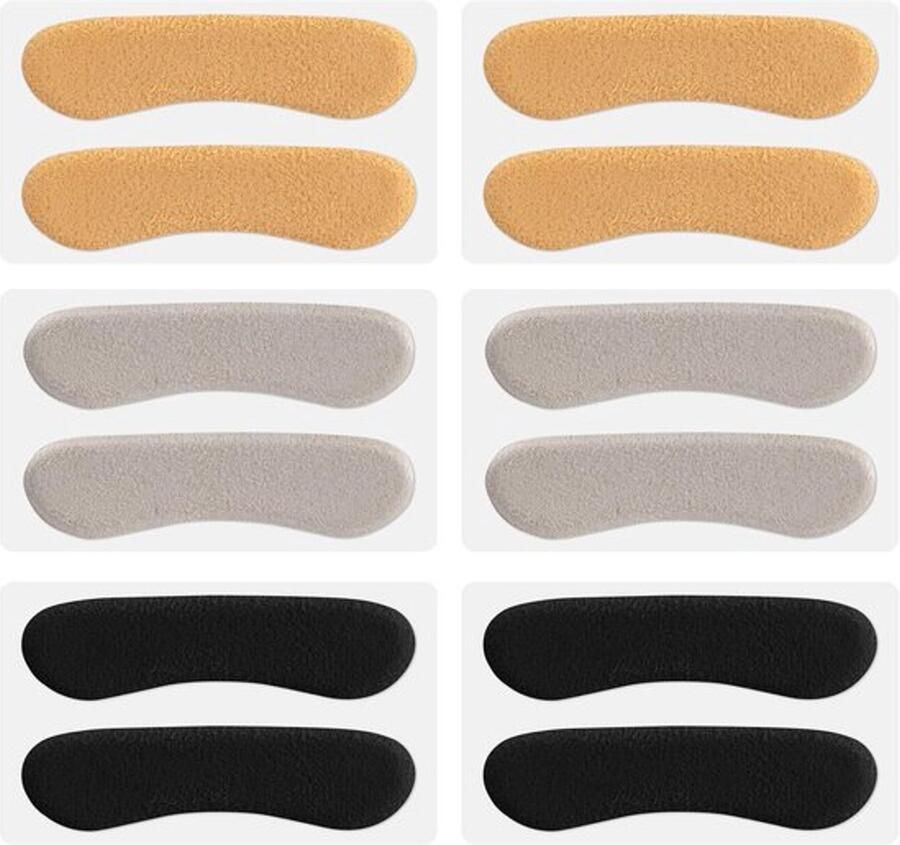 Allecto Zelfklevende hielgrippers voor sandalen losse bandkussen