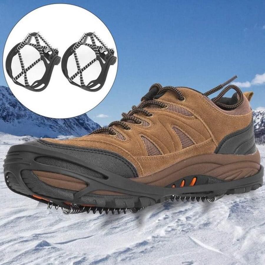 Allecto Plus IJsspijkers Antislip Sneeuwkettingen Spikes voor