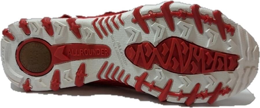 Allrounder by Mephisto Allrounder Bandschoen Niro Rood Suède 4½ 37½ - Foto 5