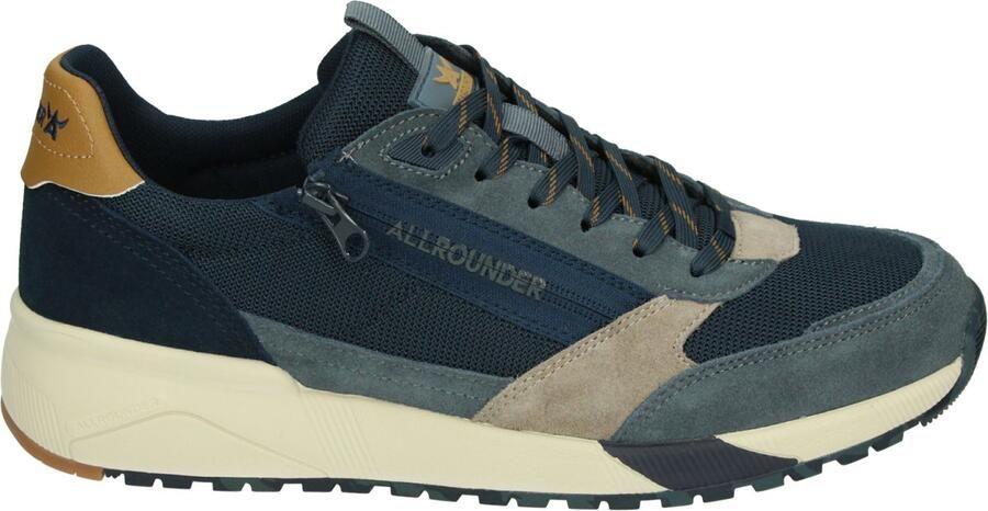 Allrounder by Mephisto Allrounder SCARMARO SUEDE 04 Lage sneakersVrije tijdsschoenen Heren sneakers Blauw