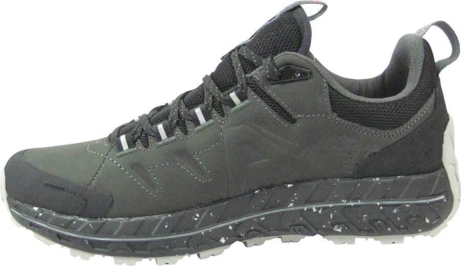 Allrounder by Mephisto Heren wandelschoen Veel demping Antraciet Grijs