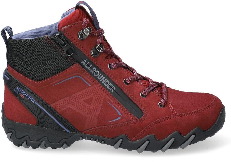 Allrounder unisex veterschoenen rood