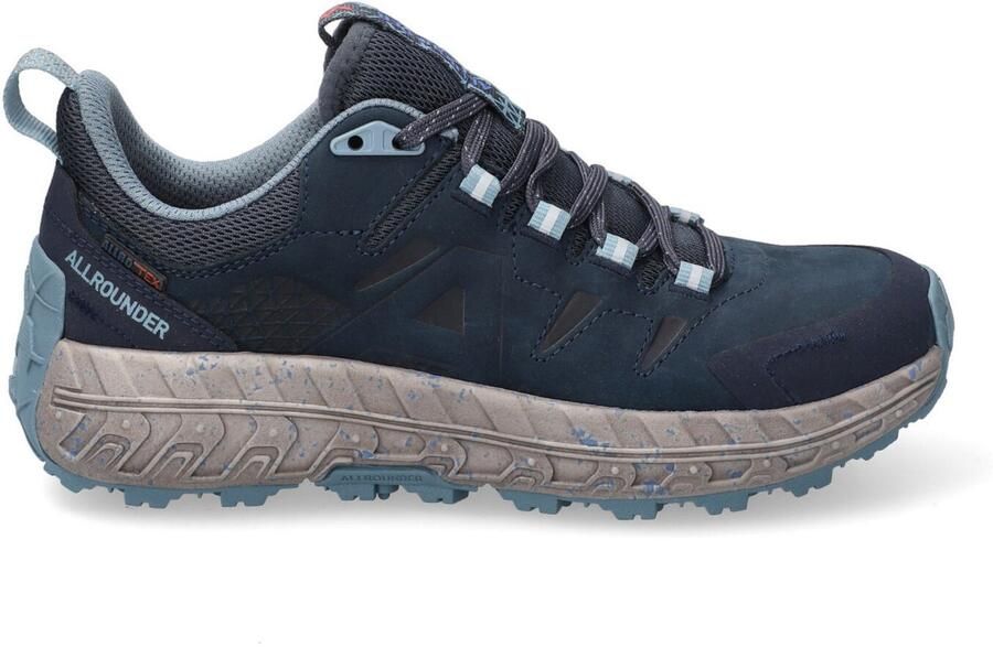 Allrounder dames veterschoenen blauw