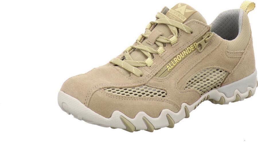 Allrounder dames wandelschoenen beige