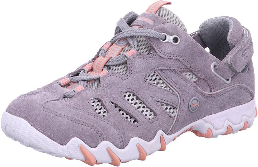 Allrounder dames wandelschoenen grijs