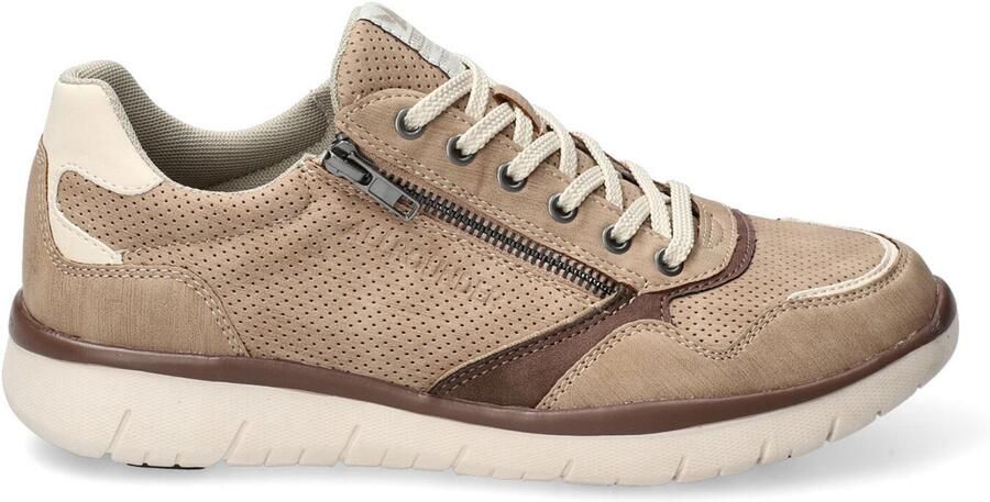Allrounder heren veterschoenen crème