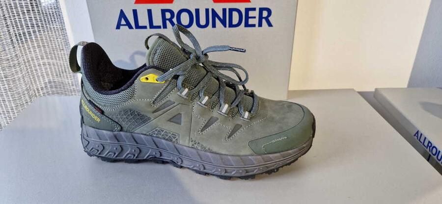 Allrounder heren veterschoenen groen
