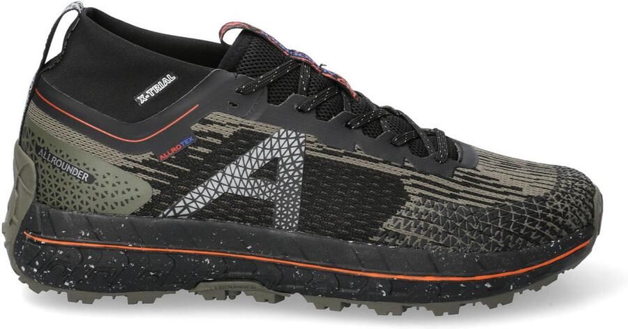 Allrounder heren veterschoenen zwart