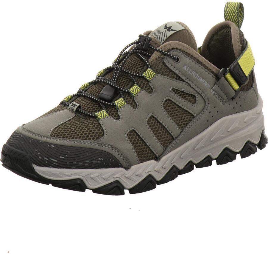 Allrounder heren wandelschoenen grijs