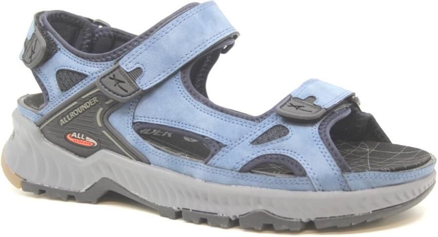 Allrounder Honduras Sandaal Blauw Verwisselbaar Voetbed