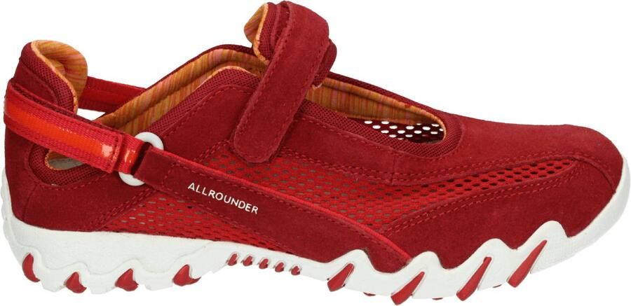 Allrounder Bandschoen Niro Rood Suède 5½ 38½ - Foto 4