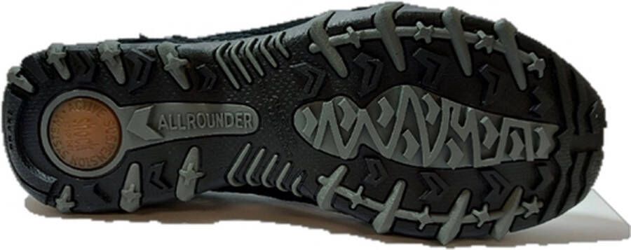 Allrounder Bandschoen Niro Zwart Suède 4½ 37½ - Foto 4