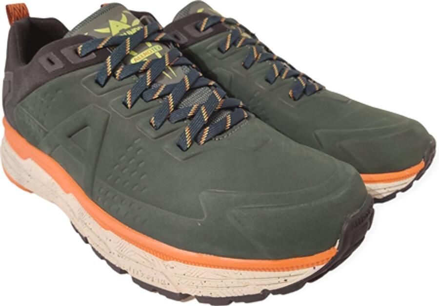 Allrounder Outdoor Wandelschoen Alando-TEX Bottle Groen Zwart Oranje - Foto 2