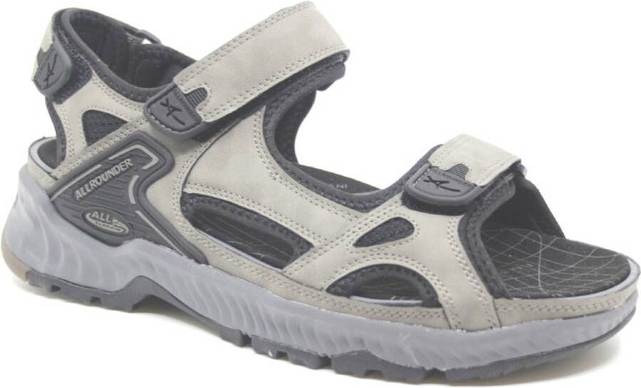 Allrounder HONDURAS 37 Stone kleurige sportieve heren sandalen