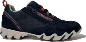 Allrounder Wandelschoen Namour Eclipse Blauw Oranje Suède 4½ 37½
