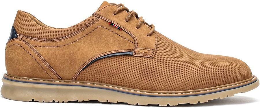ALLTHEMEN Heren Casual Mesh Veterschoenen