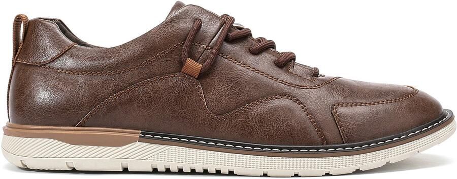 ALLTHEMEN Heren Casual Vintage Veterschoenen