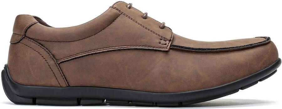 ALLTHEMEN Heren Klassiek Casual Veterschoenen