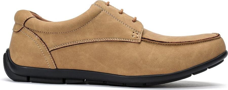 ALLTHEMEN Heren Klassiek Casual Veterschoenen